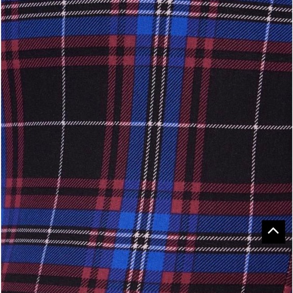 Torrid Plaid Pixie Pants - Picture 4 of 12